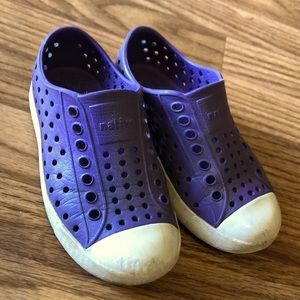 Purple Metallic Jefferson Natives Size 9